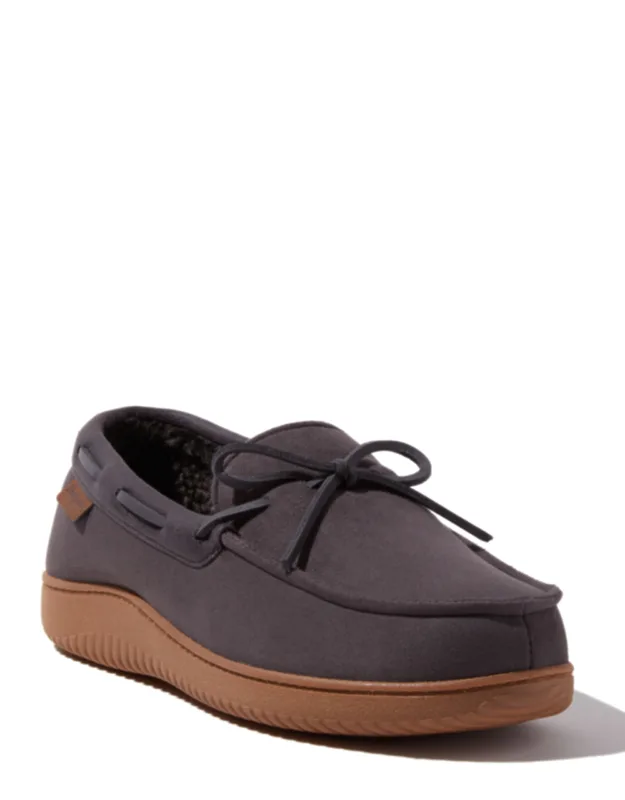 Microsuede Moccasin House Slippers
