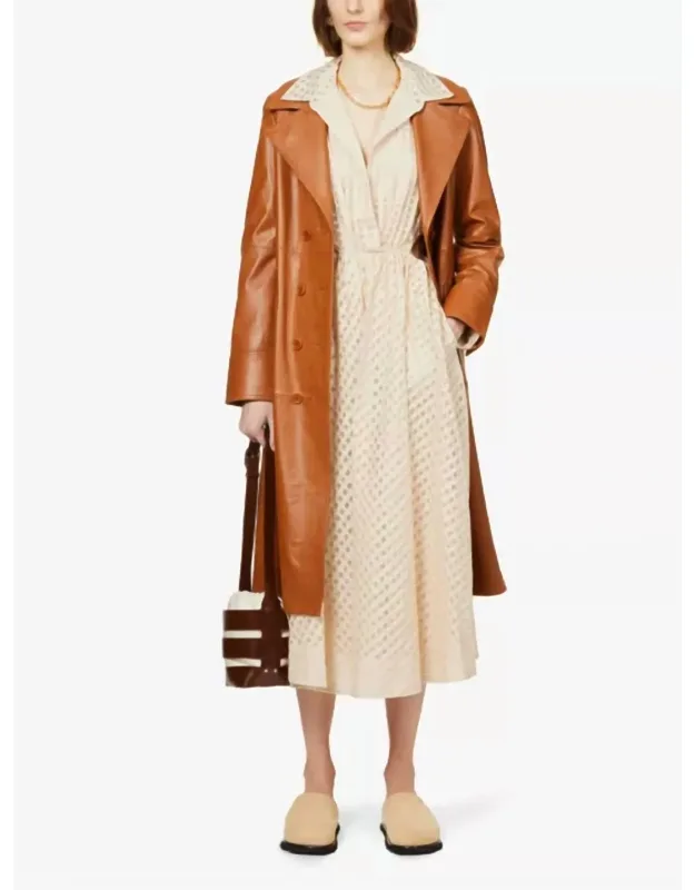 Cotton And Silk Shirt Dress