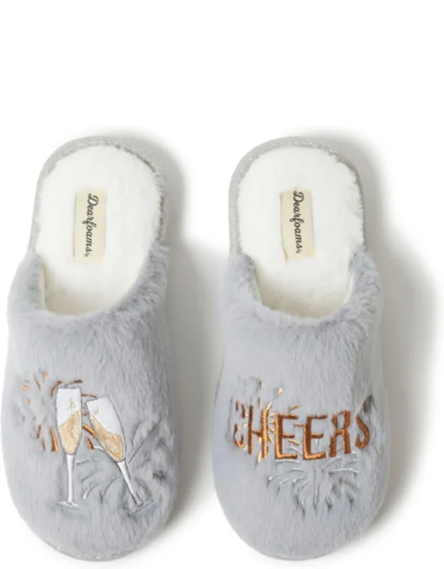Fluffy Holiday Celebration Gifting Slippers