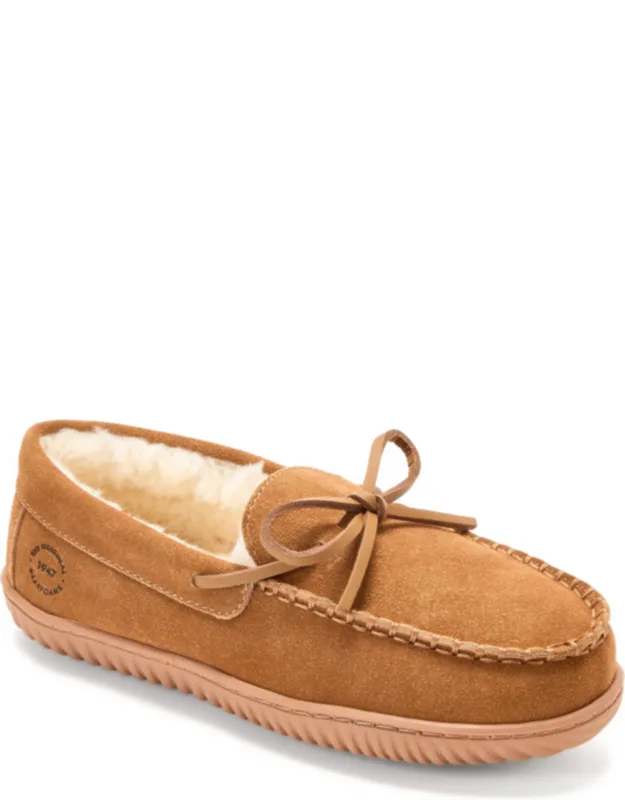 Harriet Genuine Suede Moccasin Slippers