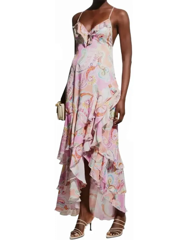 Edra Summer Paisley Dress