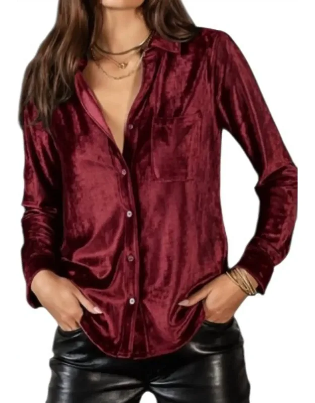 Velvet Shirt