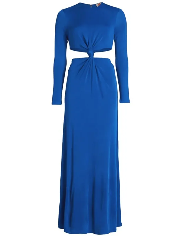 Knot Cut Out Maxi Dress