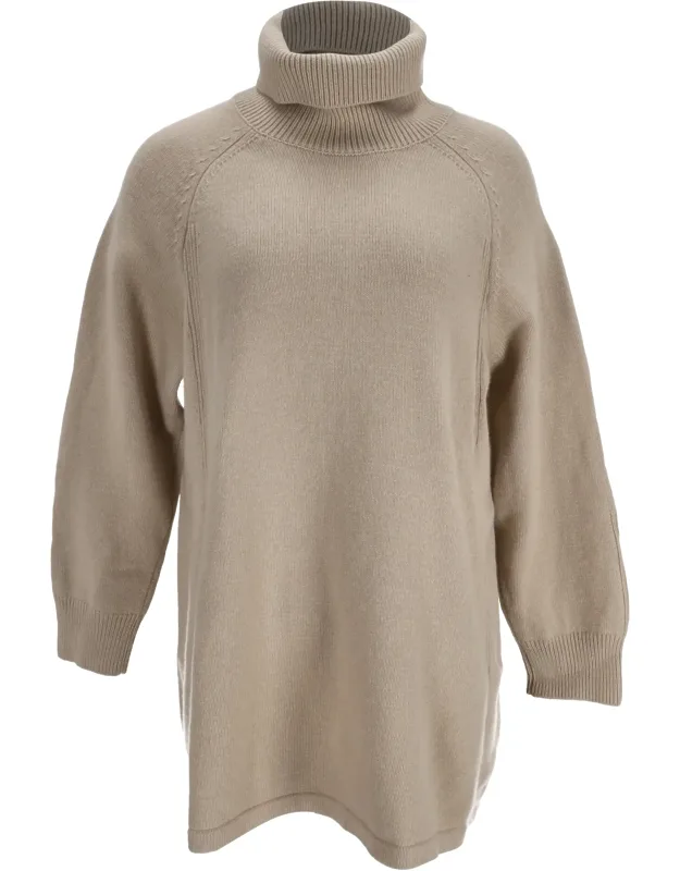 Turtleneck Knitted Mini Dress