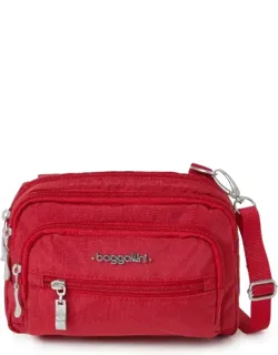 Triple Zip Bagg Small Crossbody Bag