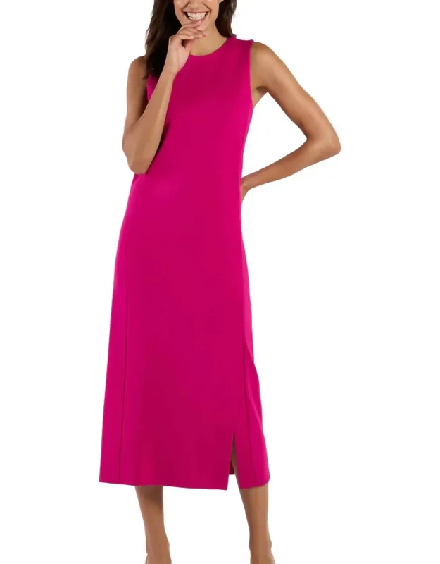 Darcy Ponte Midi Dress