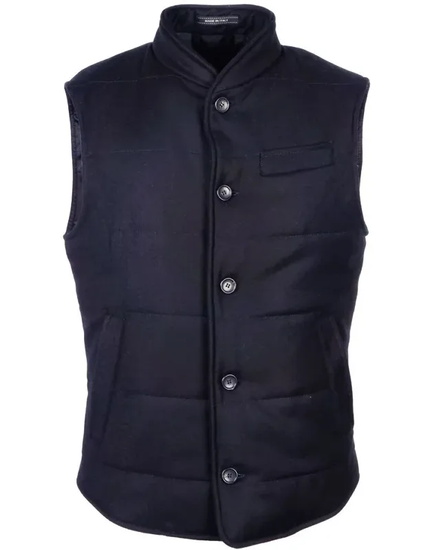Wool Sleeveless Jacket