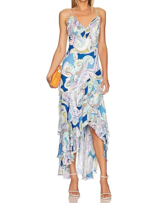 Edra Summer Paisley Dress
