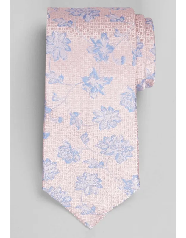 Reserve Collection Floral Check Tie