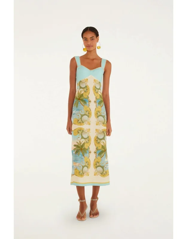 Premium Linen Maxi Dress