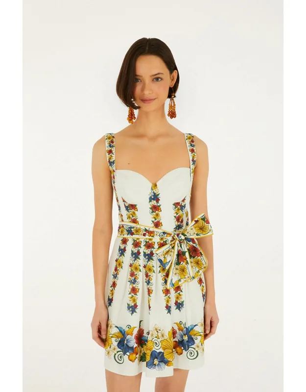 Tropi Belted Mini Dress