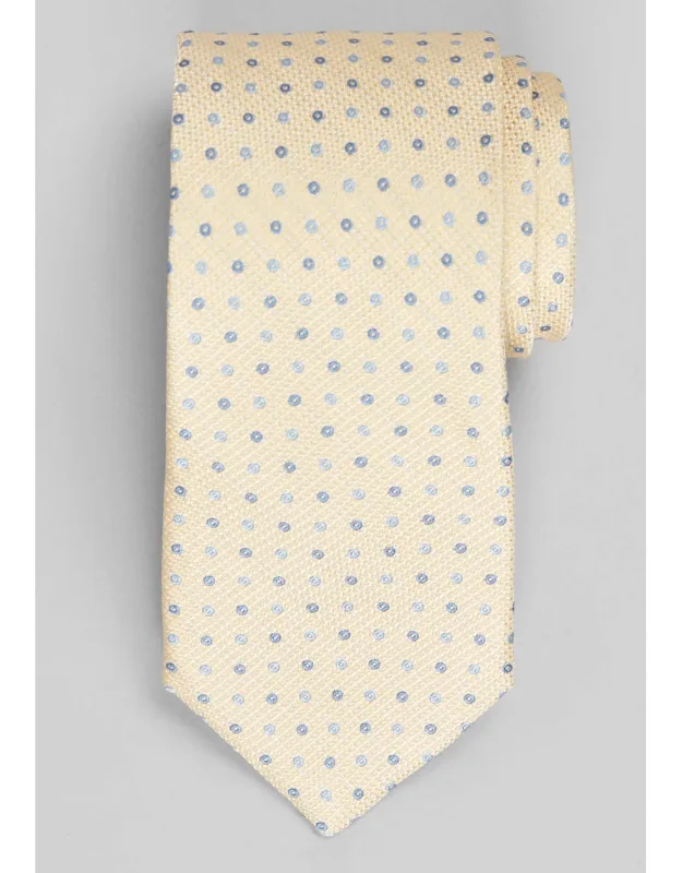 Mini Circle Dot Tie - Long