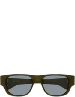 Acetate And Bio-nylon Rectangle Sunglasses