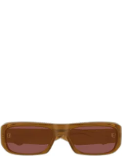 Rectangle Acetate And Bio-nylon Sunglasses
