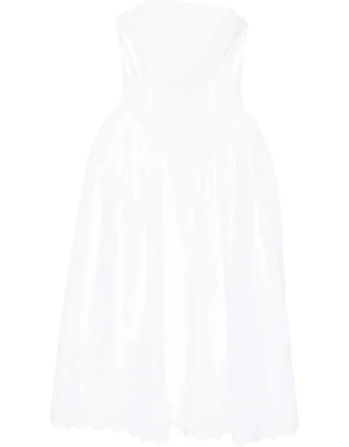 Embroidered Midi Dress