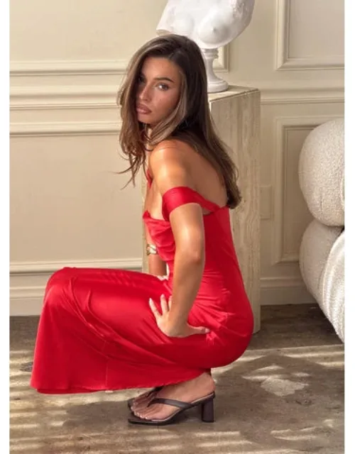 Off The Shoulder Maxi Dress