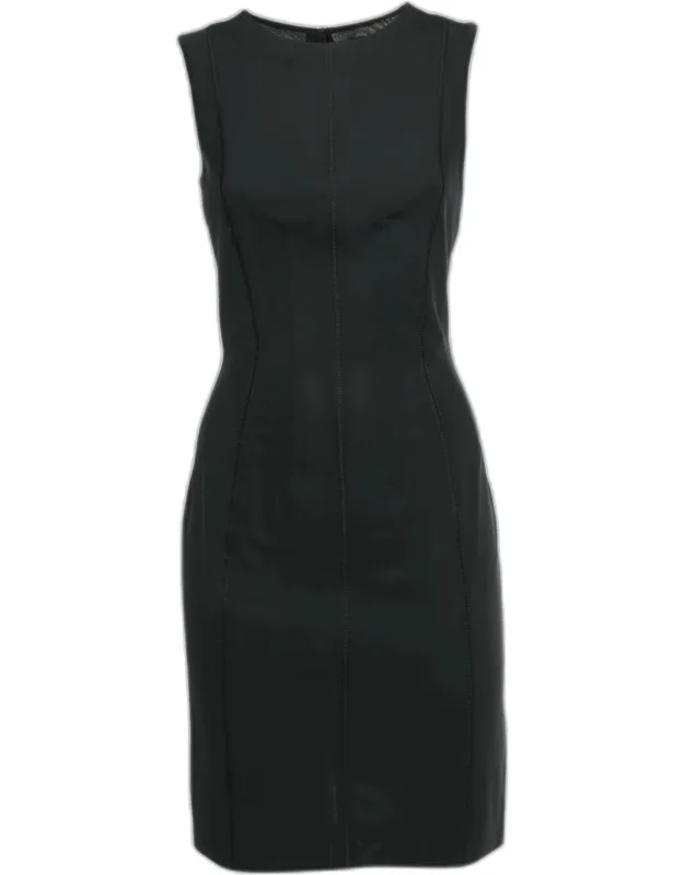 Zip-up Mini Dress
