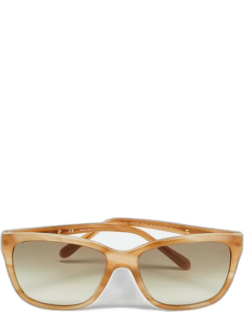 Brown Gradient Square Sunglasses
