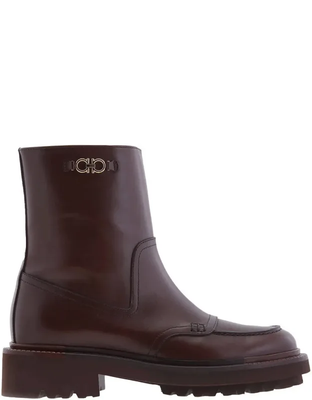 Oreste Leather Ankle Boots