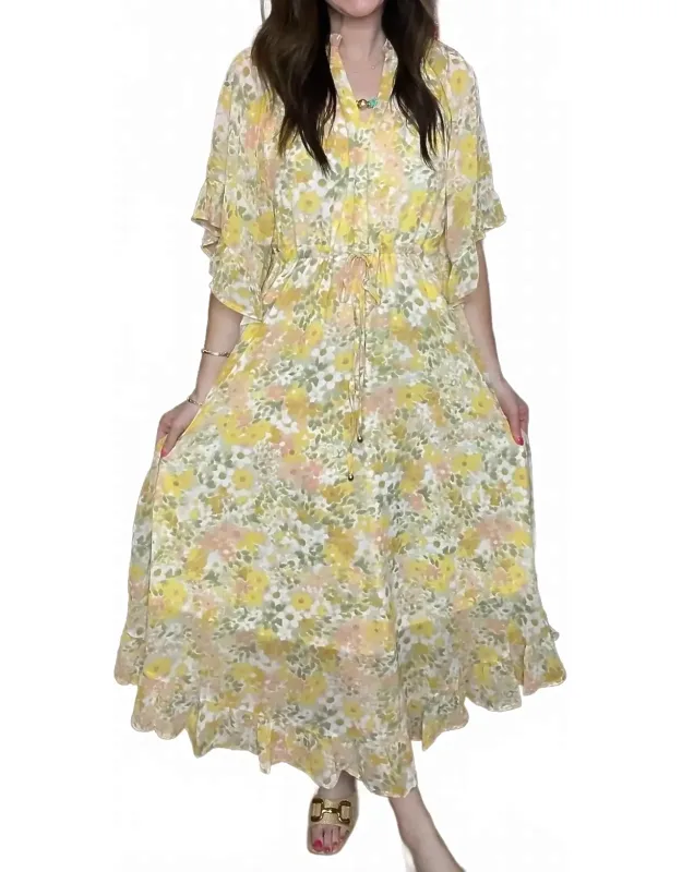 Sunlit Meadow Maxi Dress