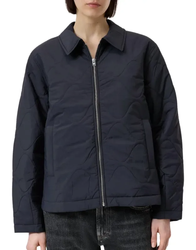 Quilted Bomber Jacket