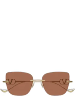 Vlogo Signature 54mm Square Sunglass