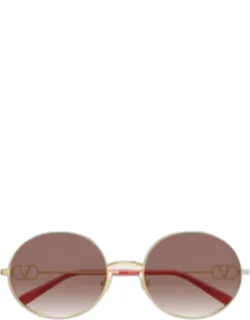 Vlogo Signature 56mm Round Sunglass
