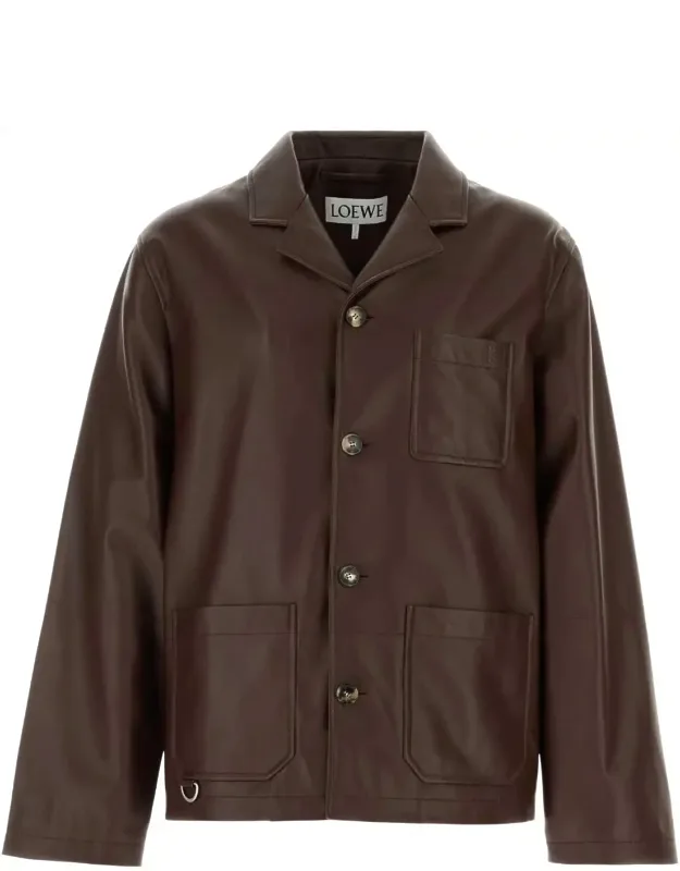 Chocolate Leather Jacket