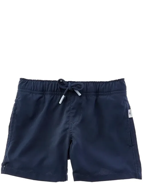 Solid Performance Volley Swim Shorts