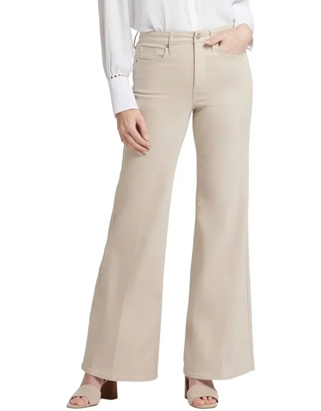 Mia Feather Palazzo Pants