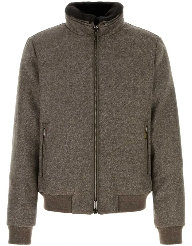 Wool Bomber Jacket