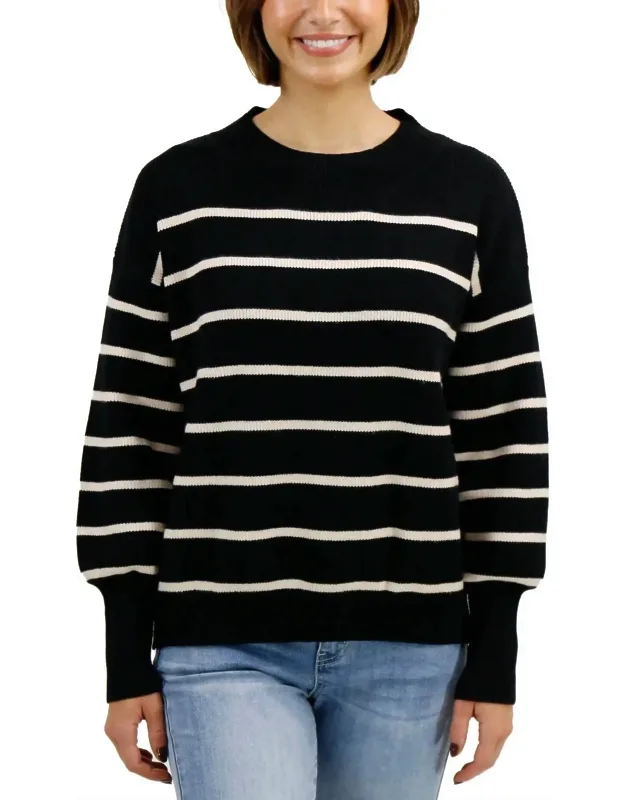 Striped Crew Neck Sweater
