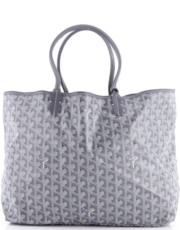 Saint Louis Tote Coated Canvas Pm With Heavy Scuffs And Cracking