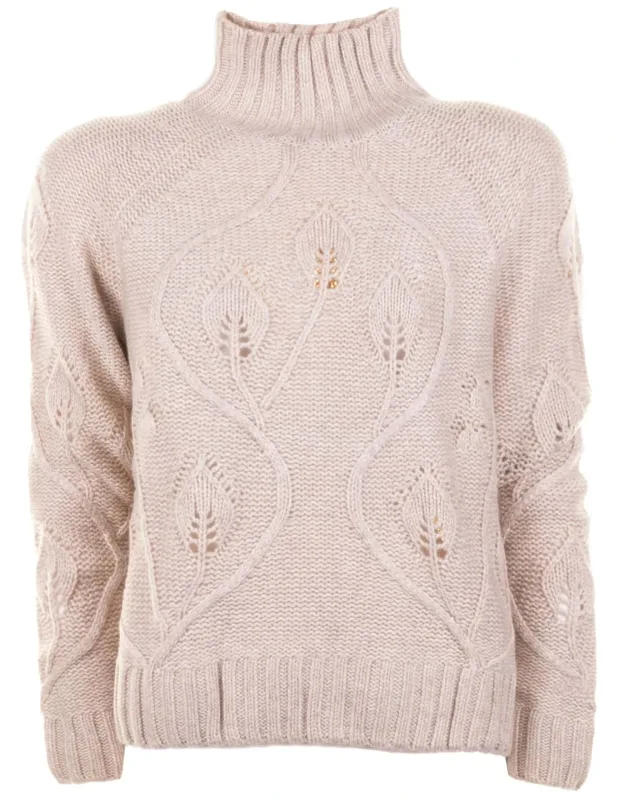 Textured Knitted Sweater