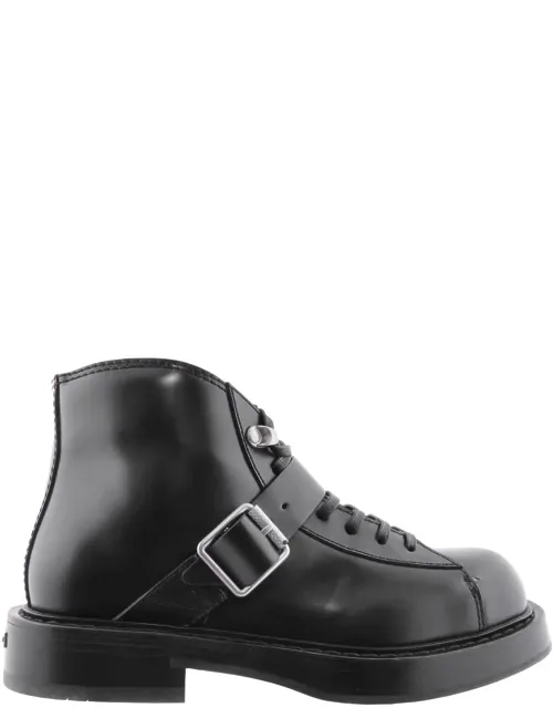 Gancini Ornament Ankle Boots