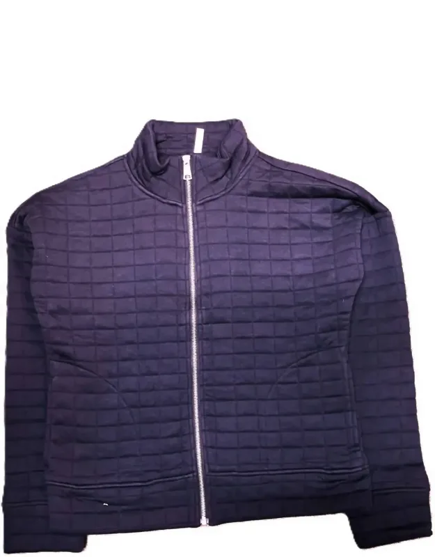 Quilted Soft Zip Front Jacket