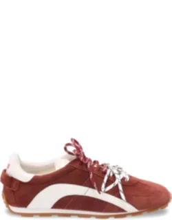 Low-profile Sneakers With Bold Stripe