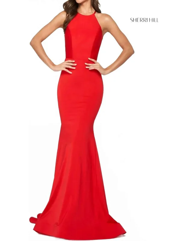Elegant Cutout Back Dress