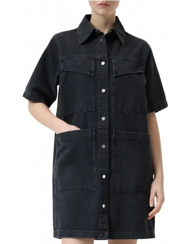 Short Denim Dress
