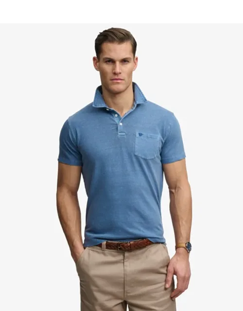 Classic Cotton Linen Polo Shirt