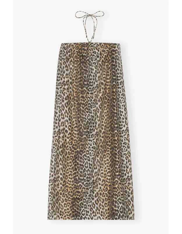 Sheer Voile Maxi Strap Dress