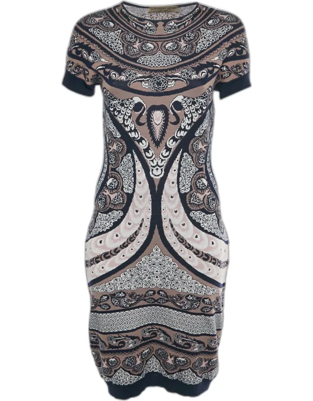 Stretch Jacquard Bodycon Dress