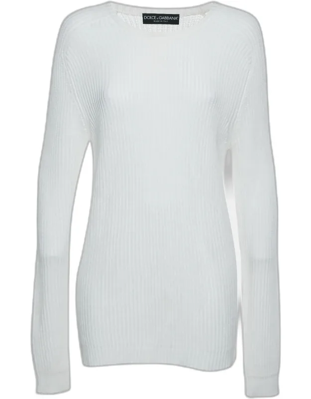 Off-white Knit Crewneck Sweater