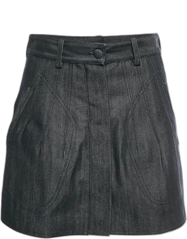 Denim Mini Skirt