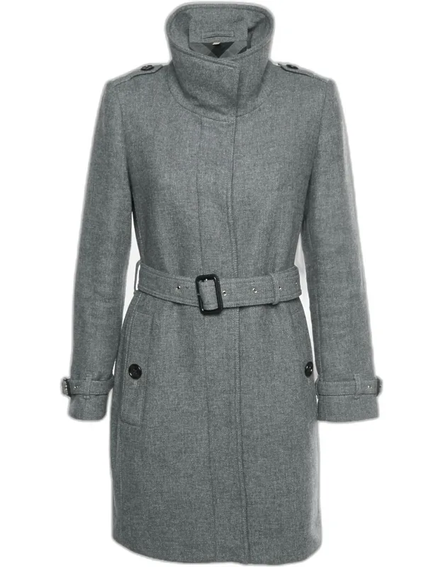 Wool Felt Belted Coat