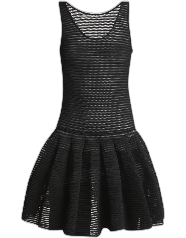 Flared Mini Dress