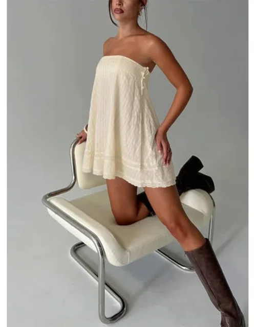 Gypsea Strapless Swing Mini Dress