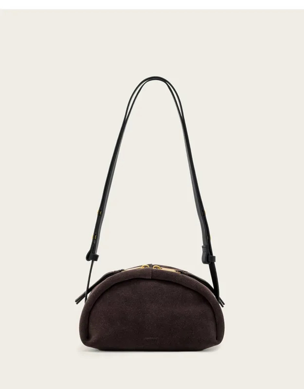 Rosalie Arc Leather Crossbody Bag