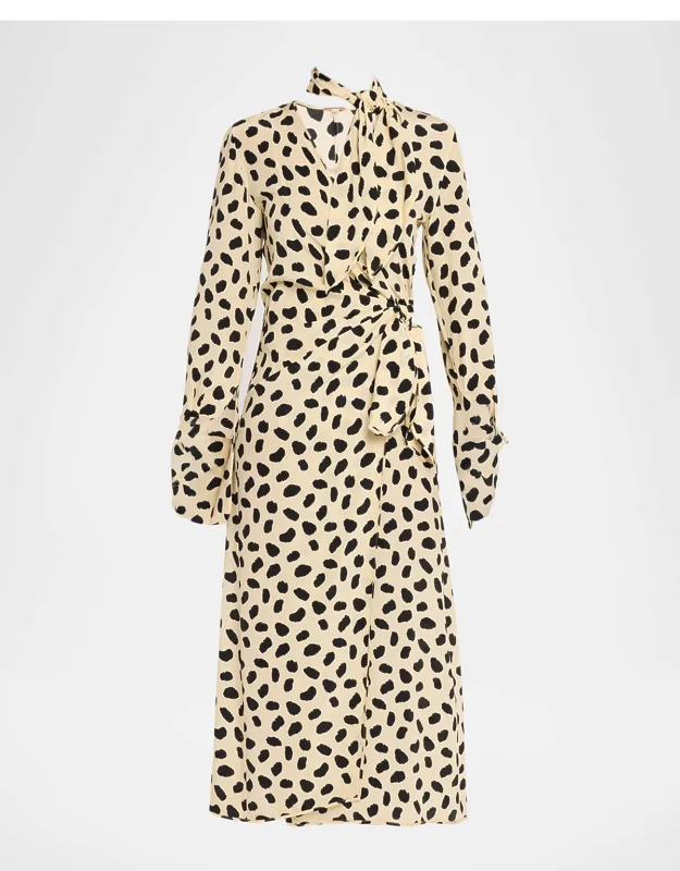 Ollantay Silk Wrap Dress