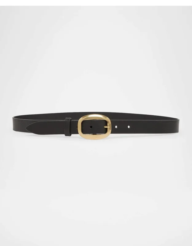 Buckle Leather Belt